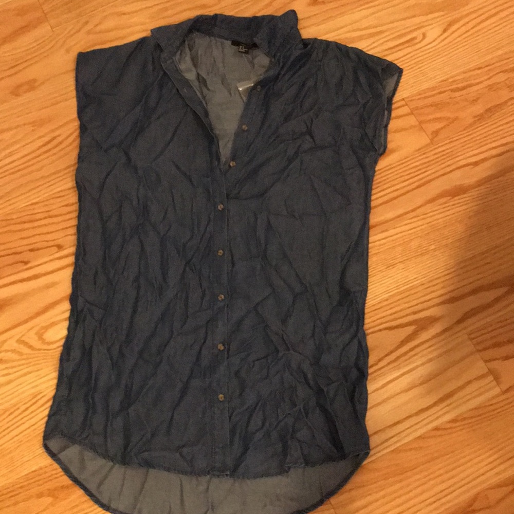 a blue almost like jean DRESS